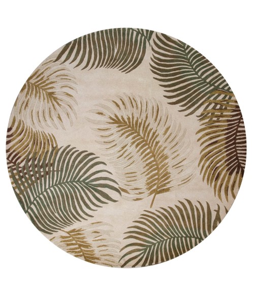 Kas Havana 2622 Natural Fern View Area Rug 30" X 50"