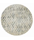Kas Heritage Her9364 Area Rug Kas Heritage 9364 Ivory/Blue Chevron Area Rug 2'2" x 7'11" Runner