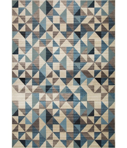 Kas Heritage 9365 Blue/Grey Scope Area Rug 7'7" x 7'7"RO