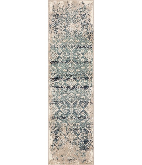 Kas Heritage 9372 Ivory/Blue Anna Area Rug 5'3" x 7'8"