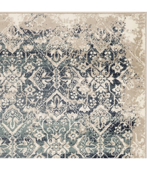 Kas Heritage 9372 Ivory/Blue Anna Area Rug 5'3" x 7'8"