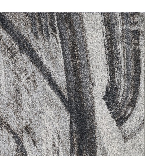 Kas Illusions 6218 Ivory/Grey Elements Area Rug 6'7" x 9'6"