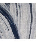 Kas Illusions 6219 Ivory/Blue Elements Area Rug 6'7" x 9'6"