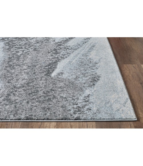 Kas Illusions 6221 Blue/Grey Mist Area Rug 7'10" x 10'10"