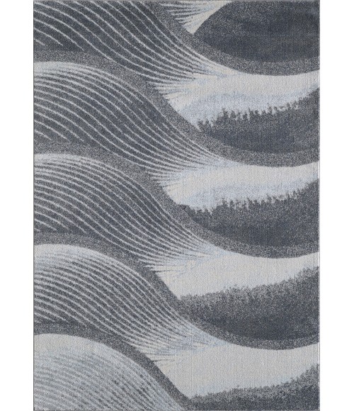 Kas Illusions 6223 Grey/Blue Breeze Area Rug 6'7" x 9'6"