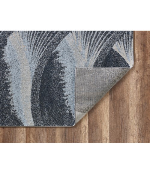 Kas Illusions 6223 Grey/Blue Breeze Area Rug 6'7" x 9'6"