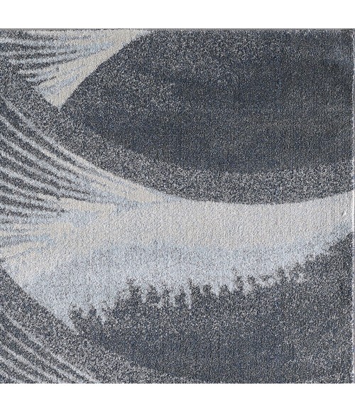 Kas Illusions 6223 Grey/Blue Breeze Area Rug 6'7" x 9'6"