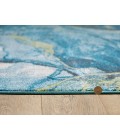Kas Illusions 6225 Teal Stone Area Rug 5'3" x 7'7"