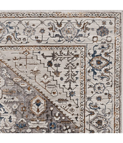 Kas Inspire Ins7501 Area Rug Kas Inspire 7501 Grey Parisian Area Rug 2'2" x 6'11" Runner