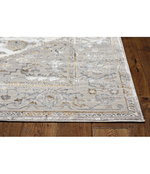 Kas Inspire Ins7501 Area Rug Kas Inspire 7501 Grey Parisian Area Rug 2'2" x 6'11" Runner