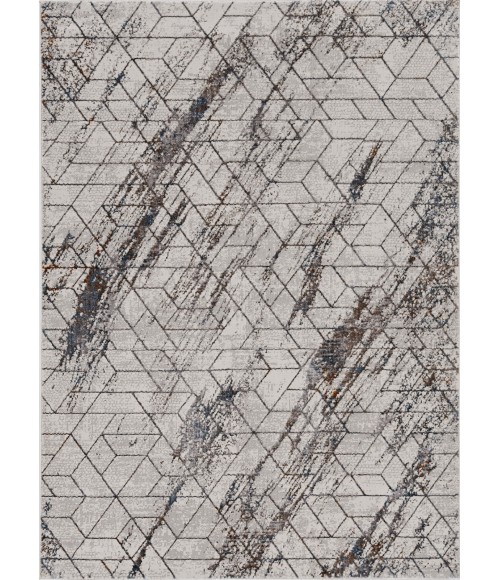 Kas Inspire Ins7503 Area Rug Kas Inspire 7503 Ivory Elliott Area Rug 5'3" x 7'7"