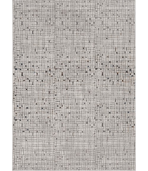 Kas Inspire Ins7505 Area Rug Kas Inspire 7505 Grey Tribeca Area Rug 3'3" x 4'7"
