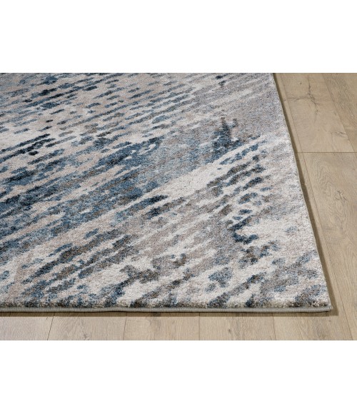Kas Landscapes Lan5910 Area Rug Kas Landscapes 5910 Blue/Ivory Mirage Area Rug 7'10"X 10'10"