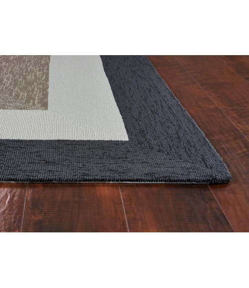 Kas Libby Langdon Hamptons 5228 Charcoal Highview Area Rug 8' x 11'