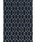 Kas Libby Langdon Hamptons 5230 Navy Groovy Gate Area Rug 6'6" x 9'6"