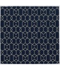Kas Libby Langdon Hamptons 5230 Navy Groovy Gate Area Rug 6'6" x 9'6"