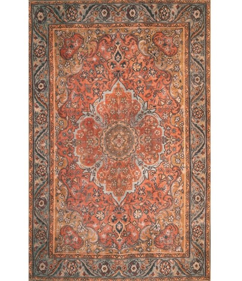 Kas London Lon4806 Area Rug Kas London 4806 Rust Valencia Area Rug