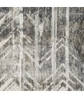 Kas Montreal Mor4758 Area Rug Kas Montreal 4758 Grey Chevron Area Rug 8'9" x 13'