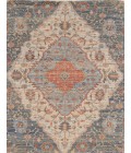 Kas Morris 2223 Blue/Red Gramercy Area Rug 7'6" x 9'6"