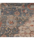 Kas Morris 2223 Blue/Red Gramercy Area Rug 7'6" x 9'6"