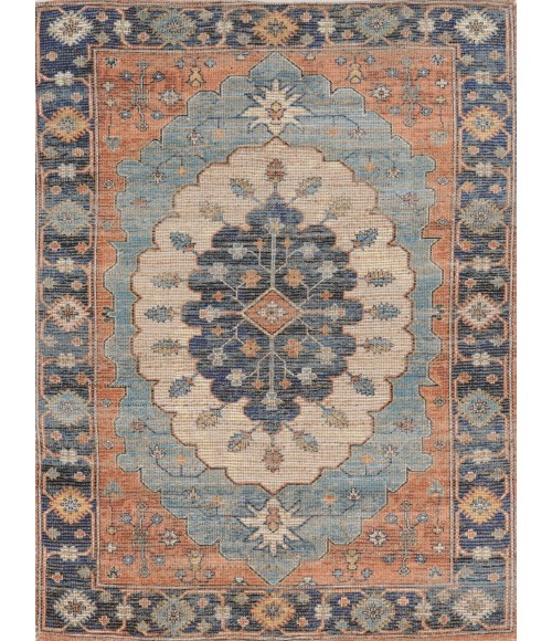 Kas Morris Moi2224 Area Rug Kas Morris 2224 Blue Charisma Area Rug 5' x 7'