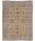 Kas Morris Moi2231 Area Rug Kas Morris 2231 Gold/Lt Blue Karissa Area Rug 7'6" x 9'6"