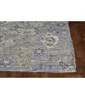 Kas Morris 2232 Blue/Yellow Gramercy Area Rug 27" x 45"