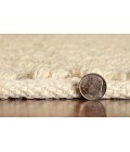 Kas Porto 1220 Ivory Herringbone 27" X 45"