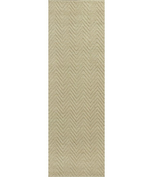 Kas Porto 1220 Ivory Herringbone 27" X 45"