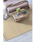Kas Porto 1220 Ivory Herringbone 27" X 45"