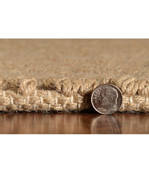 Kas Porto 1221 Natural Herringbone 27" X 45"