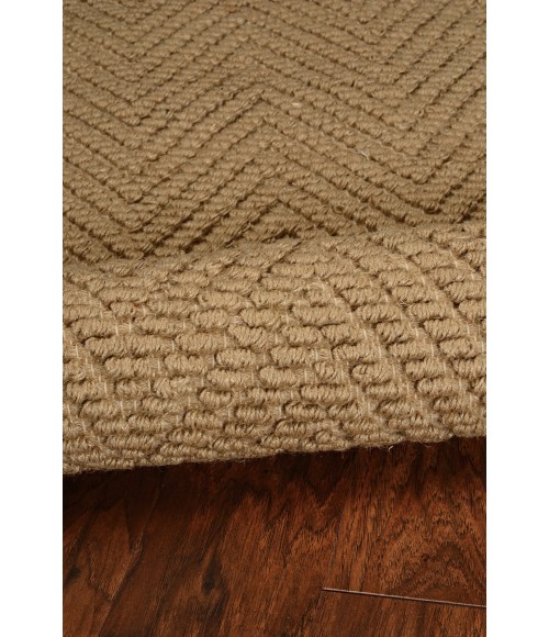 Kas Porto 1221 Natural Herringbone 27" X 45"