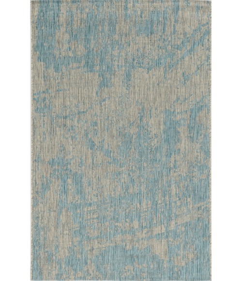 Kas Provo 5759 Teal Strokes Area Rug 3'3" x 4'11"