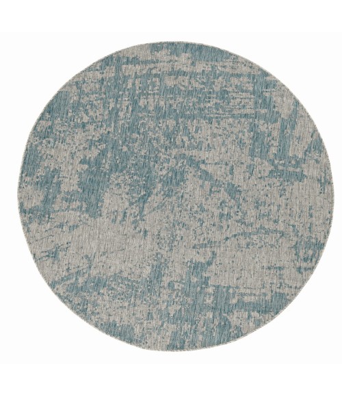 Kas Provo 5759 Teal Strokes Area Rug 3'3" x 4'11"