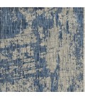 Kas Provo 5760 Grey/Denim Strokes Area Rug 7'10" Round