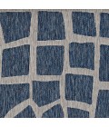Kas Provo 5763 Blue/Grey Bedrock Area Rug 7'10" x 10'10"