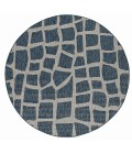 Kas Provo 5763 Blue/Grey Bedrock Area Rug 7'10" x 10'10"