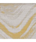 Kas Provo 5764 Ivory/Gold Strokes Area Rug 7'10" x 10'10"