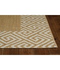 Kas Provo Prv5766 Area Rug Kas Provo 5766 Natural Greek Key Area Rug 3'3" x 4'11"