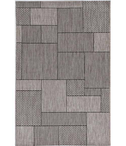 Kas Provo Prv5769 Area Rug Kas Provo 5769 Grey Gates Area Rug 7'10" Round