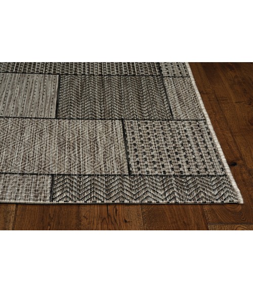 Kas Provo Prv5769 Area Rug Kas Provo 5769 Grey Gates Area Rug 7'10" Round