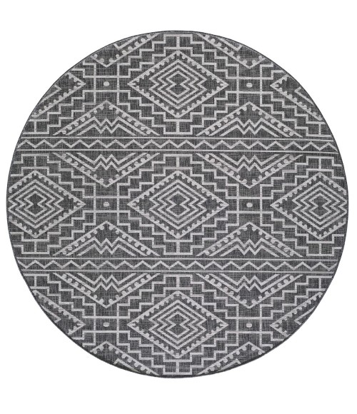 Kas Provo 5780 Black Quinn Area Rug 7'10" Round