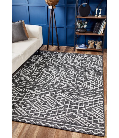 Kas Provo 5780 Black Quinn Area Rug 7'10" Round