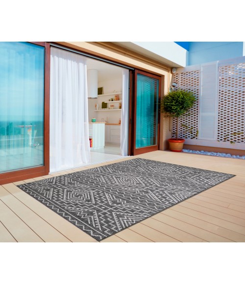 Kas Provo 5780 Black Quinn Area Rug 7'10" Round