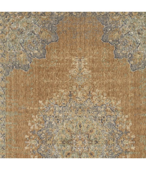 Kas Ria 6824 Coffee Elegance Area Rug 9' Round