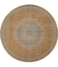 Kas Ria 6824 Coffee Elegance Area Rug 9' Round