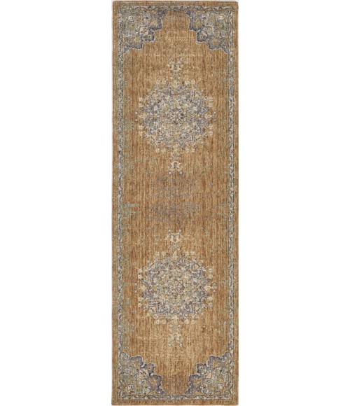 Kas Ria 6824 Coffee Elegance Area Rug 9' Round