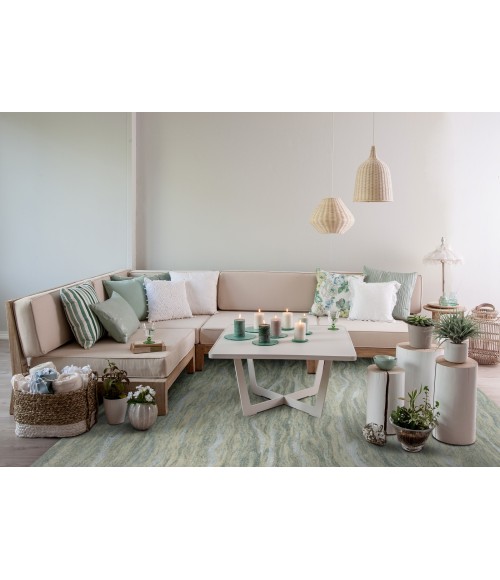 Kas Serenity 1252 Seafoam Breeze Area Rug 8'6" x 11'6"