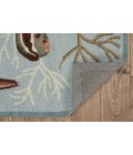 Kas Sonesta Soe2021 Area Rug Kas Sonesta 2021 Blue Coral Reef Area Rug 7'6" Round