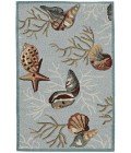 Kas Sonesta Soe2021 Area Rug Kas Sonesta 2021 Blue Coral Reef Area Rug 7'6" Round